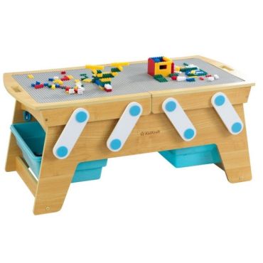 Πάγκος δραστηριοτήτων Kidkraft Building Bricks Play n' Store
