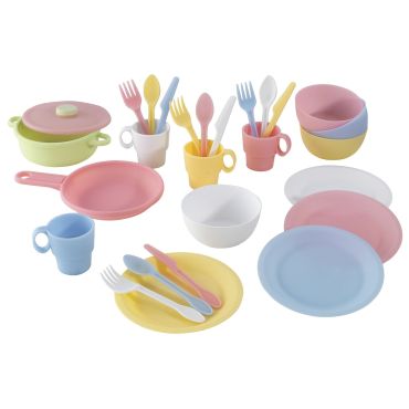 Κουζινικά KidKraft Cookware Set Pastel