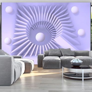 Αυτοκόλλητη φωτοταπετσαρία - Lavender maze