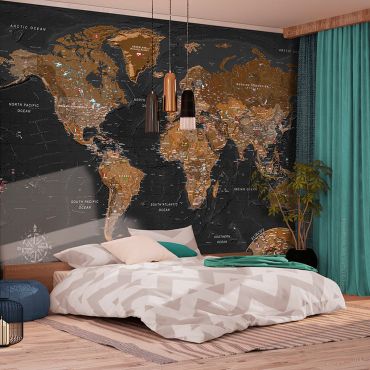 Φωτοταπετσαρία - World: Stylish Map