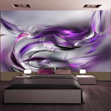 Ταπετσαρία XXL - Purple Swirls II 500x280