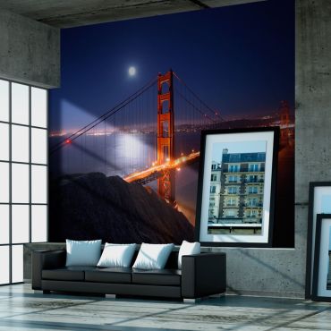 Φωτοταπετσαρία - Golden Gate Bridge at night