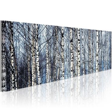 Πίνακας - White birches 120x40