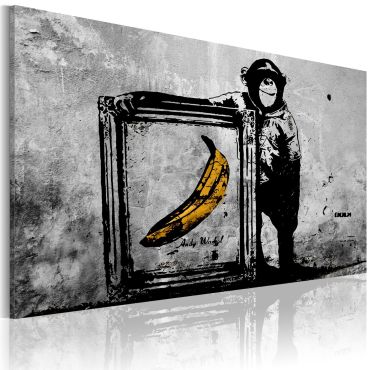Πίνακας - Inspired by Banksy - black and white