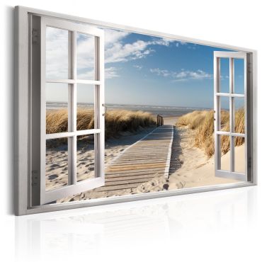 Πίνακας - Window: View of the Beach