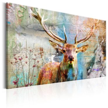 Πίνακας - Deer on Wood