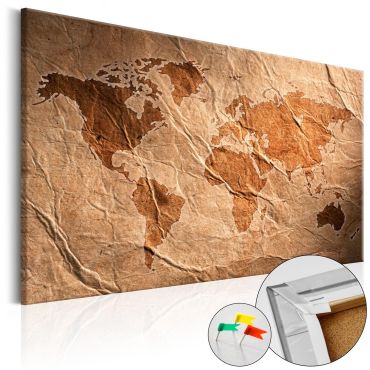 Πίνακας φελλού - Paper Map [Cork Map]