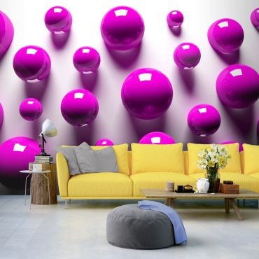 Φωτοταπετσαρία - Purple Balls