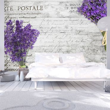 Φωτοταπετσαρία - Lavender postcard