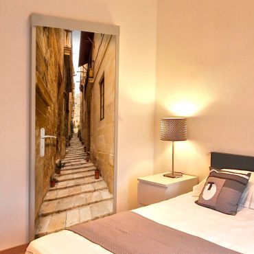 Φωτοταπετσαρία πόρτας - Photo wallpaper – Narrow alley I