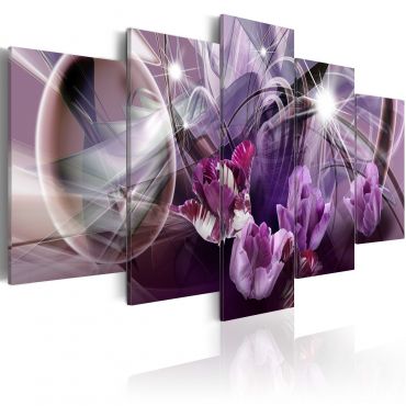 Πίνακας - Purple of tulips
