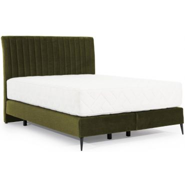 Επενδυμένο κρεβάτι Ivy με στρώμα