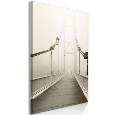 Πίνακας - Bridge in the Fog (1 Part) Vertical