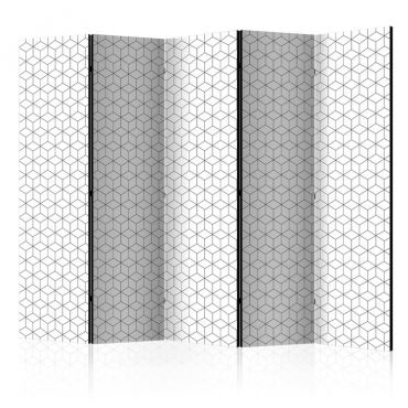 Διαχωριστικό με 5 τμήματα - Cubes - texture II [Room Dividers]