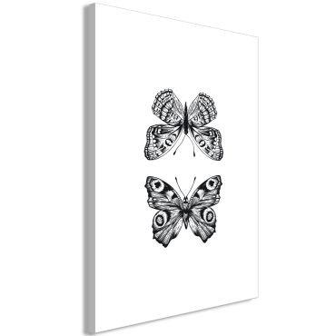 Πίνακας - Two Butterflies (1 Part) Vertical