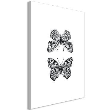 Πίνακας - Two Butterflies (1 Part) Vertical