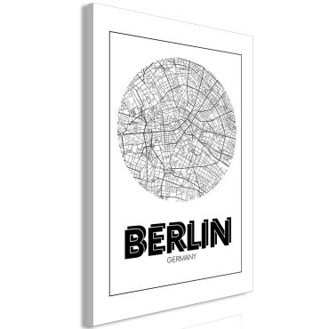 Πίνακας - Retro Berlin (1 Part) Vertical