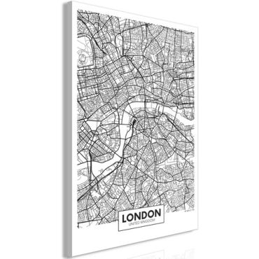 Πίνακας - Map of London (1 Part) Vertical