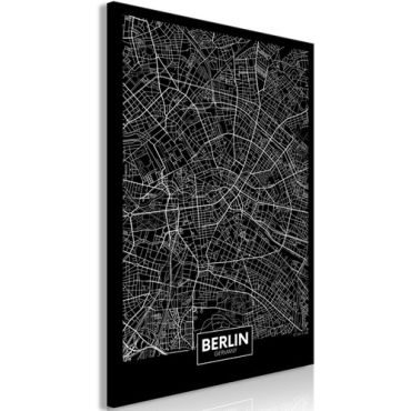 Πίνακας - Dark Map of Berlin (1 Part) Vertical