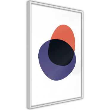 Αφίσα - White, Orange, Violet and Black