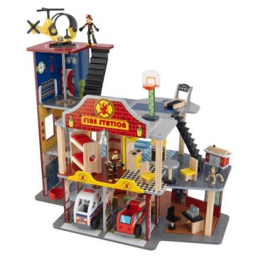 Deluxe Kidkraft Fire Station set