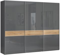 Ντουλάπα συρόμενη τρίφυλλη Agate 280