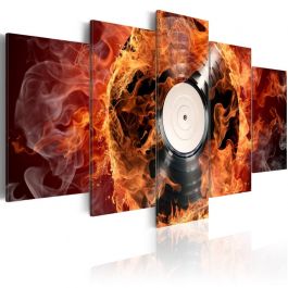 Πίνακας - Vinyl on fire