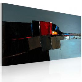 Χειροποίητα ζωγραφισμένος πίνακας - Abstract elephant 120x60