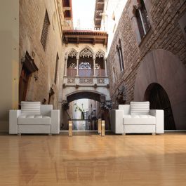 Φωτοταπετσαρία - Barcelona Palau generalitat in gothic Barrio