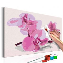 Πίνακας για να τον ζωγραφίζεις - Orchid Flowers 60x40