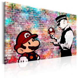 Πίνακας - Banksy: Colourful Brick