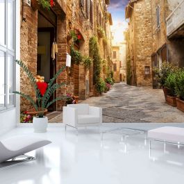 Φωτοταπετσαρία - Colourful Street in Tuscany