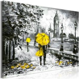 Πίνακας - Walk in London (1 Part) Wide Yellow