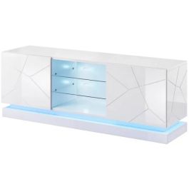 Έπιπλο τηλεόρασης Qiu με LED